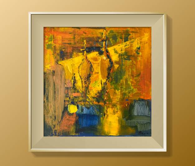 《寂静的战场》 李帅 油画 《寂静的战场》 李帅 油画